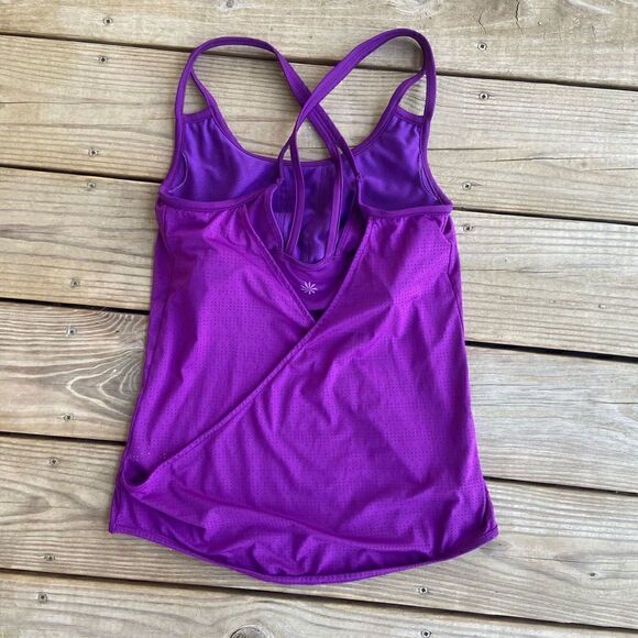 Athleta Full Force Tank Crushed Grapes Size XXS - Picture 3 of 7